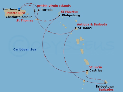 Cruise Map