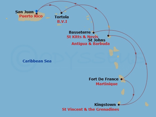 Cruise Map