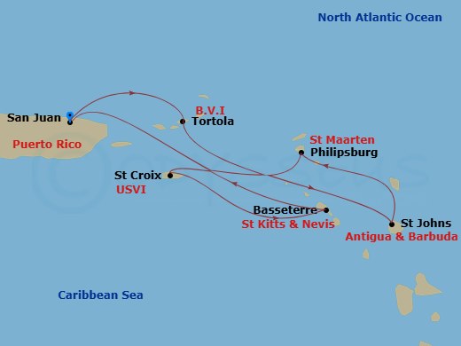 Cruise Map