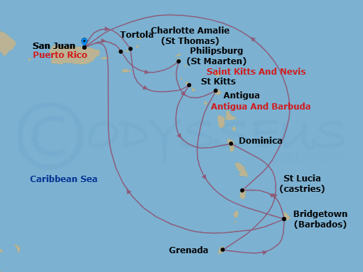 Cruise Map