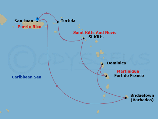 Cruise Map