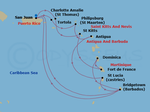 Cruise Map
