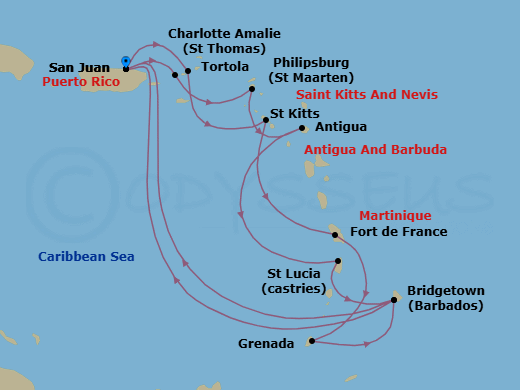 Cruise Map