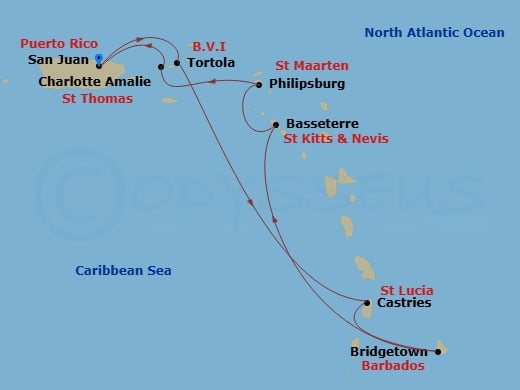 Cruise Map