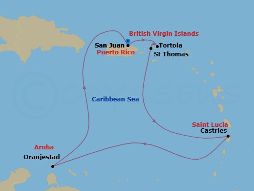 Cruise Map
