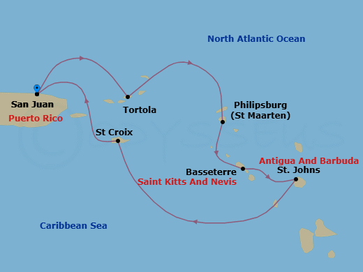 Cruise Map