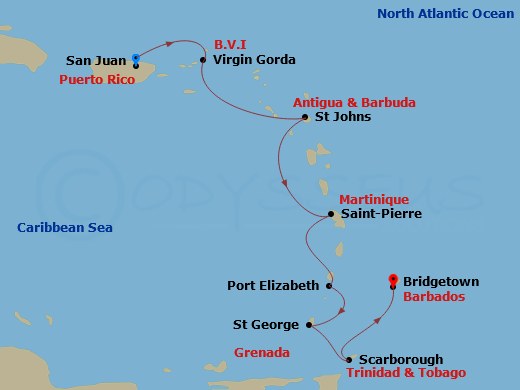Cruise Map