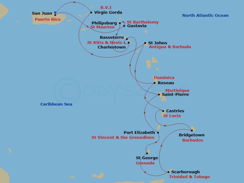 Cruise Map