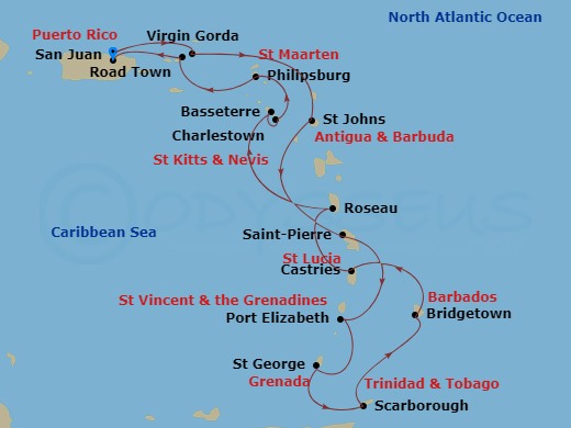 Cruise Map