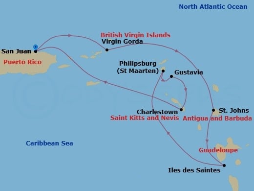 Cruise Map