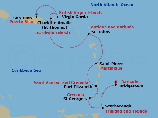 Cruise Map