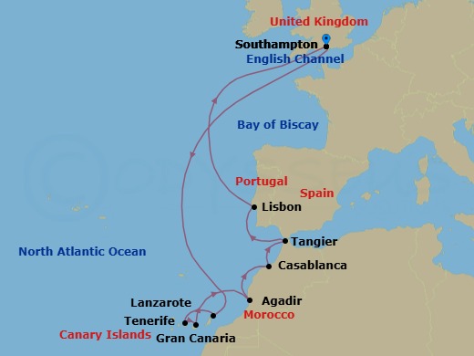 Cruise Map