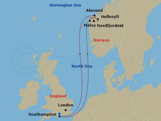 Cruise Map