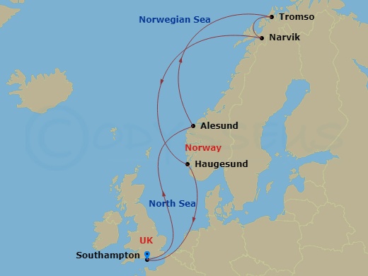 Cruise Map