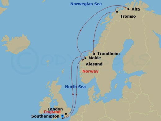 Cruise Map