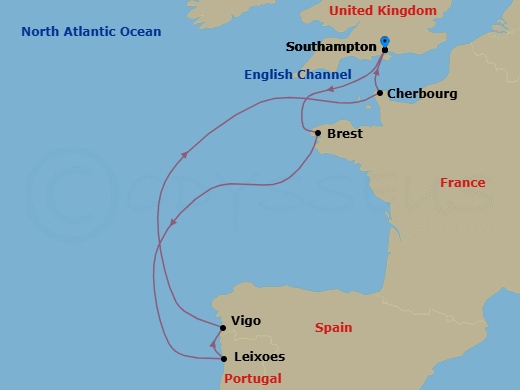 Cruise Map