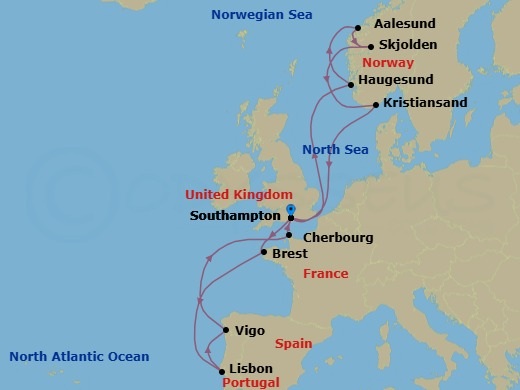Cruise Map
