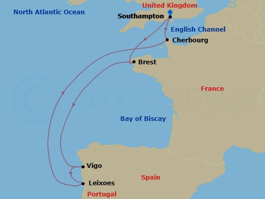 Cruise Map