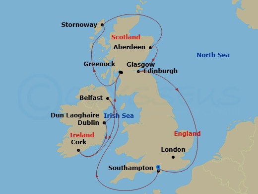 Cruise Map