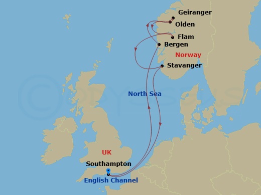 Cruise Map