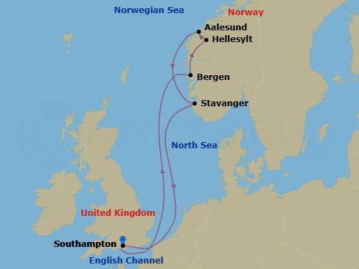 Cruise Map
