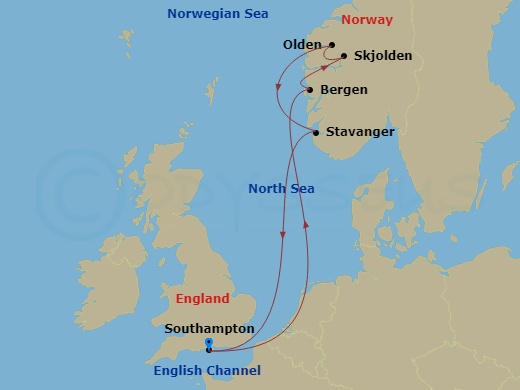 Cruise Map