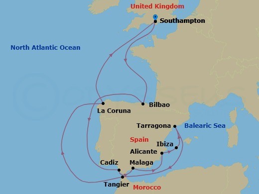 Cruise Map