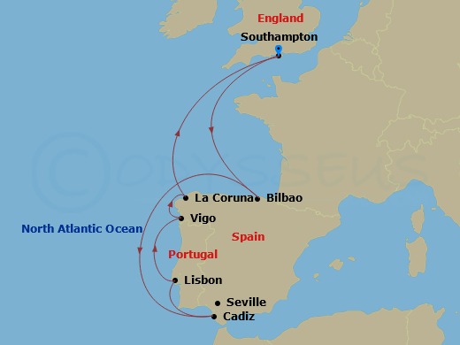 Cruise Map