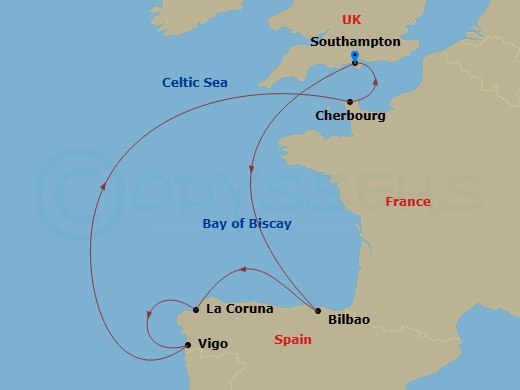 Cruise Map