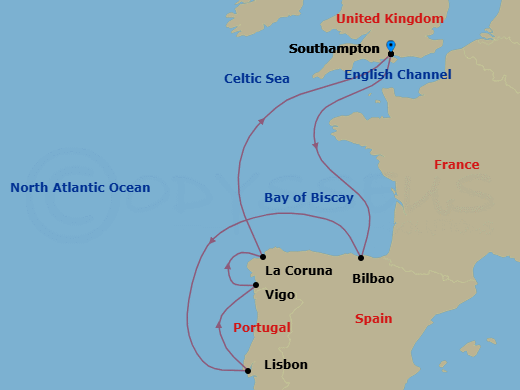 Cruise Map