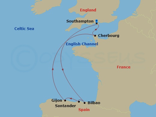 Cruise Map