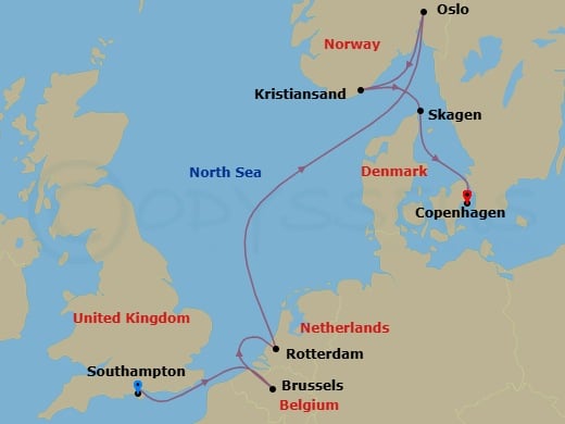 Cruise Map
