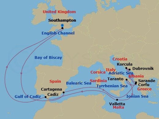 Cruise Map