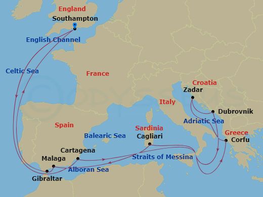 Cruise Map
