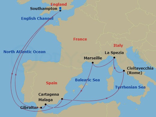 Cruise Map