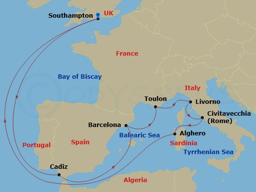 Cruise Map