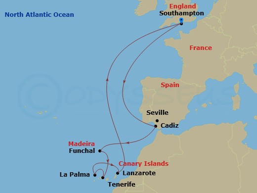 Cruise Map