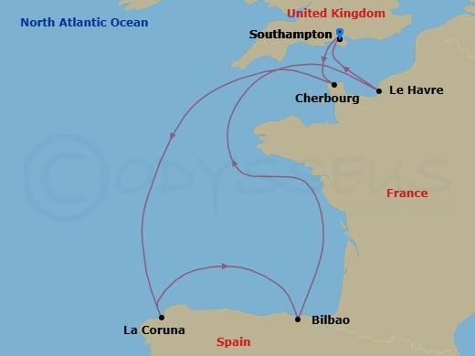 Cruise Map