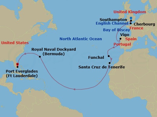Cruise Map