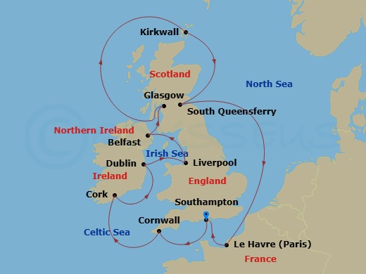 Cruise Map