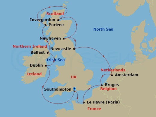 Cruise Map