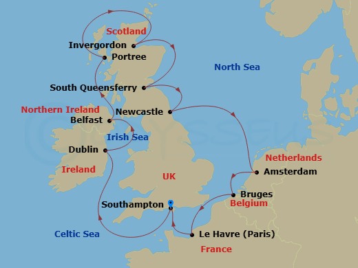Cruise Map
