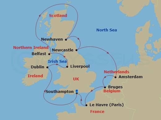 Cruise Map