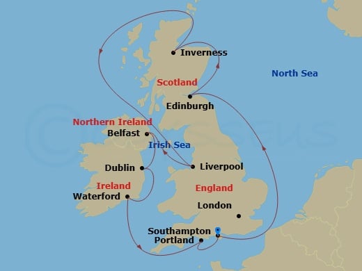 Cruise Map
