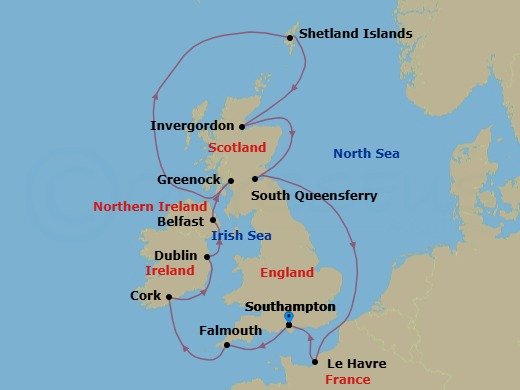Cruise Map