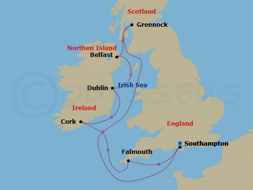 Cruise Map