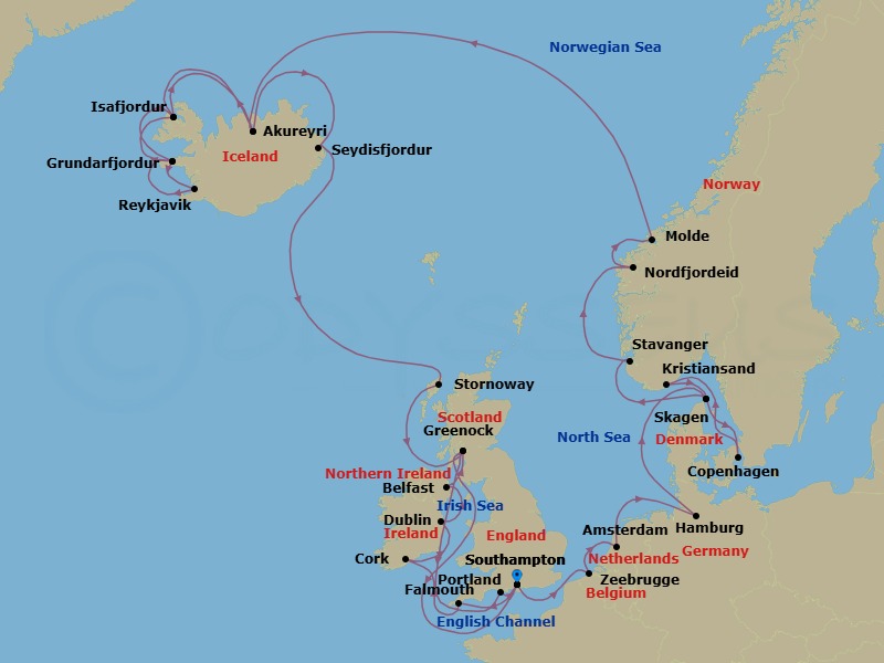 Cruise Map