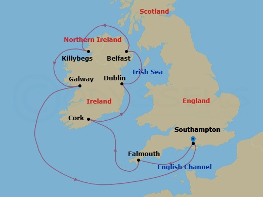 Cruise Map