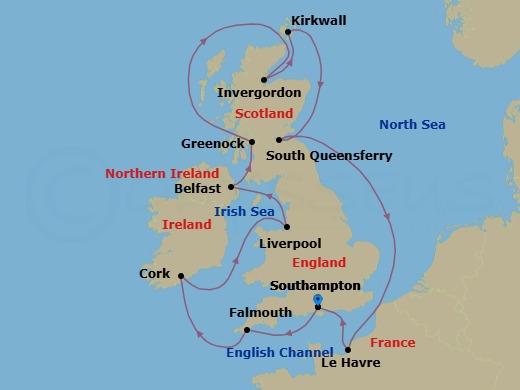 Cruise Map