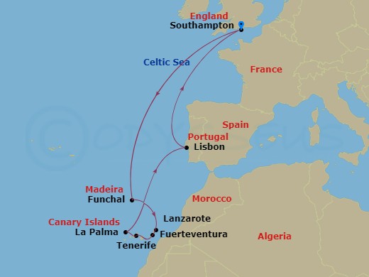 Cruise Map
